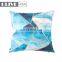 2018 New Design Geometric Figure Gold Stamping Marble Printed Cushion Cover For Spring
