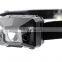 125 lumen waterproof led headlamp rechargeable headlight for outdoor camping