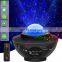 2020 Hot Seller Remote control Bluetooth Speaker Galaxy LED Night Light Starry Sky Projector for Room Decoration