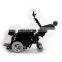 Reclining high back power standing up electric wheelchair