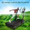 Manual treadmill commercial,self-powered non-motorized gym use treadmill,Curved treadmill & air runner