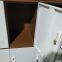 KD structure 9 door metal clothes locker white coffee color