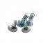 304 316 stainless steel round head oval long neck metric m4 a307 carriage bolt DIN603 350 mm coach bolt