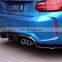 Carbon fiber rear bupmer lip For BMW F87 M2 MTC style diffuser