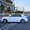 Chrome door visor side window deflector shade sun rain shield silver strips guard for Kia K3 2019