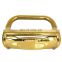 Factory gold color stainless Steel bull bar front bumper guard car body kit for hilux revo vigo