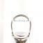 Wholesale Stainless Steel Lantern Heat Resistant Metal Gold Glass Candle Holder