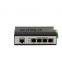 Ethernet Switch Industrial Grade  Model 5 10/100/1000M RJ45 Port  DIN Rail