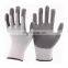 Nylon knitted Sandy Nitrile Gloves Guantes de Trabajo Guantes de Seguridad Guantes de Nitrilo Arenoso