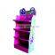 Corrugated advertising cardboard display rack