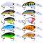 10CM-14.52G plastic bait Miruoluya fishing tackle shop 6# hook crank lure