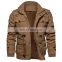 Fitness 2021 Military Mens Pilot Jacket Winter Fleece Jackets Warm Thicken Outerwear Plus Size Jacket