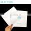 Three side seal cosmetic aluminum foil packaging bags /face sheet mask bags wholesale