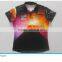 Custom new model shirts 100% polyester high quality man polo t shirt