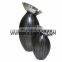 black fancy home decor flower vases