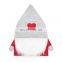 Premium Luxury Grey Red Restaurant Event Hotel Elegant Universal Outdoor Christmas Chair Cover