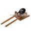 Kitchen Heat-Resistant Utensil Fork Pot Lid Clip Spoon Rest Hanging Kitchen Utensil holder