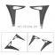 Accessories Parts Perfectly Fit Camera Side Label Carbon Fiber Decoration Protector For Tesla Model 3 2017-2019