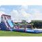 New arrival large size water park dry or wet inflatable water slide with pool