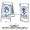 Aluminium for NO PARKING reflective warning triangle reflective signs