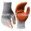 HY Women Garden Gloves with Micro-foam Nylon Latex Coating and Texture Grip