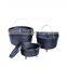 For indian enameled cauldron cast iron cookware