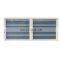 Superhouse Outside wall balcony Anti theft bar aluminum glass louvre