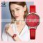 SHENGKE Basic Stylish Lady Wristwatch Simple Dial Soft Leather Band Japanese Quartz Movement  K0116L