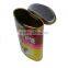 samll metal box candy tin can with hinged