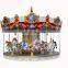 Adult ride christmas carousel large electric carousel for sale