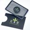 Custom personalized smoking weed herb tobacco crush metal grinder cards with sleeves