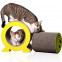 Meow Love Customizable Patterns Durable Recyclable Environmental Protection High Quality Cardboard Corrugated Cat Scratch Entertainment Exercise Rest