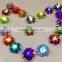 HOT SALE ! 3.5" LED Color Changing Lighting Star Bow, LED Gift Ribbon Bow, Can Be Transfer Button