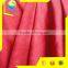 Pink velvet upholstery tricot warp knitting fabric for cushion