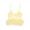 2025 Fashion Puff Bottom Silk Mesh Elastic Top