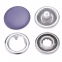 Custom Eco-Friendly 10mm Cap Prong Metal Ring Snap Fastener 4-Part Prong Button for baby wear