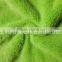 Composite Super Soft Green and Highly Absorbent Coral Fleece For Car Cleaning