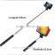 Wireless bluetooth monopod selfie stick remote shutter QC12