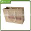 Any Size colorful market custom brown kraft paper bag with rope handle