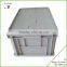 PP collapsible plastic container for transpotation with lid