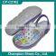 EVA Injection Cross Shoes with Water Transfer Printing