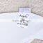 WZ-MS-1913 new design print white french terry waterproof baby bandana bibs