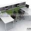 Modern Linear L Shape Office Modular Two Sided Cubicle Workstation(SZ-WS268)
