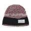 Kenmont Brand fashion design custom winter hats with pom poms