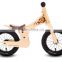 2015 New products 12 inch pneumatic tire wooden children bike