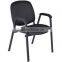 Reasonable Priced Commercial Furniture Stackable Black Fabric Conference Chair/ Theatre Chair