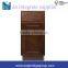 Cherry Mahogany Brown Saddle Base Kitchen Cabinet, 12"x34.5"x24"