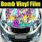 Graffiti Vinyl 1.52*30M With Air Free Shipping