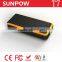 SUNPOW jump start car battery pack 12000mah power bank jump starter