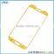 2015  express low price 9H hardness 2.5D round edge plating color tempered glass screen protector for Samsung S4 S5